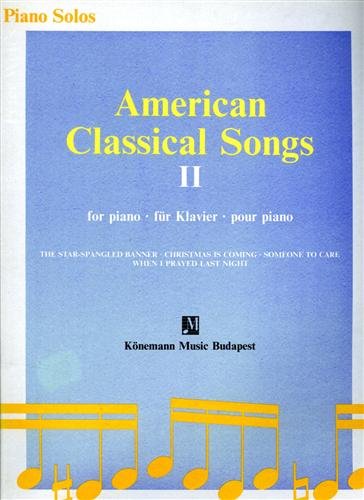 K144. American Classical Songs. Pour piano.
