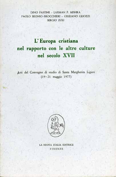L'Europa cristiana nel rapporto con le altre culture nel secolo …