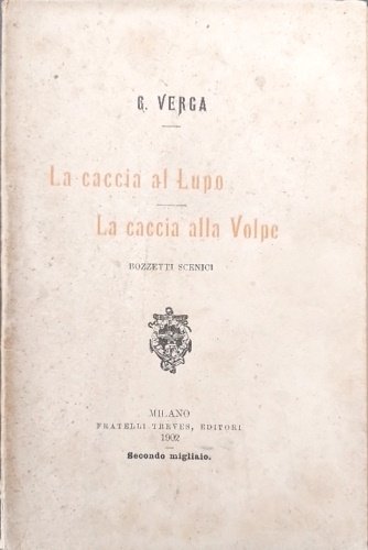 La caccia al lupo. La caccia alla volpe. Bozzetti scenici. | Immagine principale