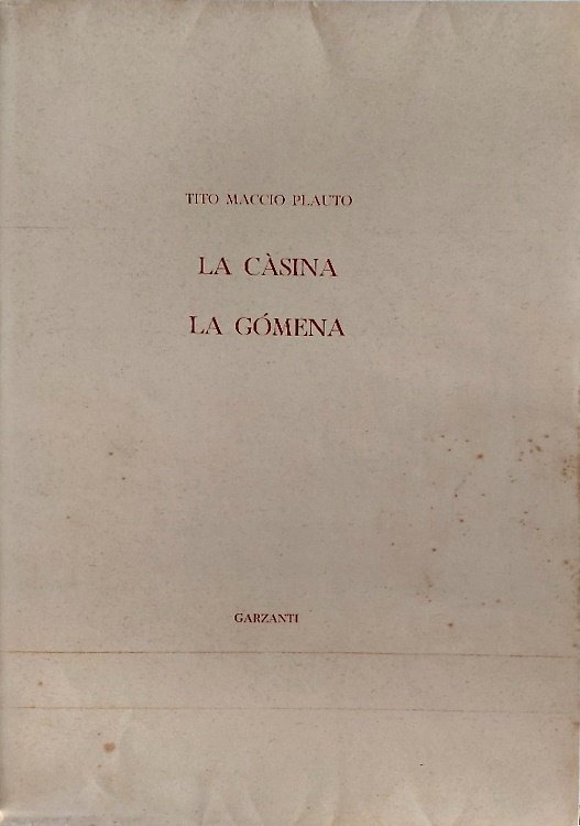 La Càsina. La Gòmena. | Immagine principale