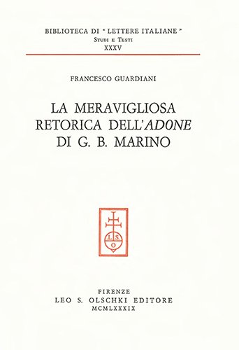 La meravigliosa retorica dell'«Adone» di G.B. Marino.