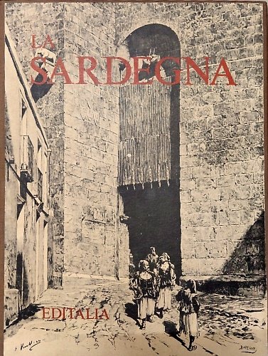 La Sardegna. legatura editoriale in tutta pelle, coperta in bronzo … | Immagine principale