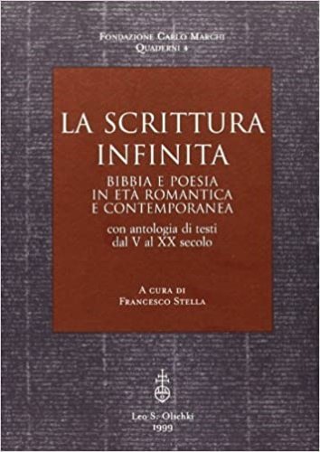 La scrittura infinita. Bibbia e poesia in età romantica e …