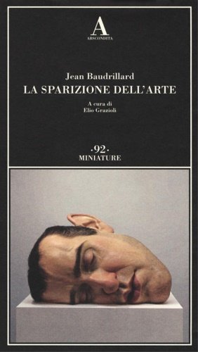 La sparizione dell'arte.