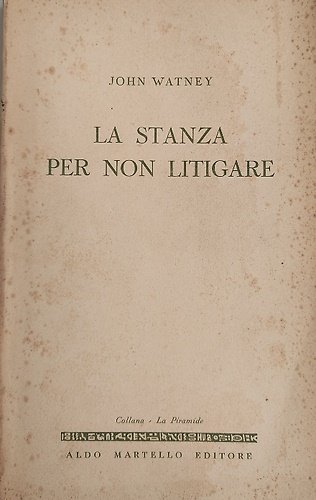 La stanza per non litigare. | Immagine principale