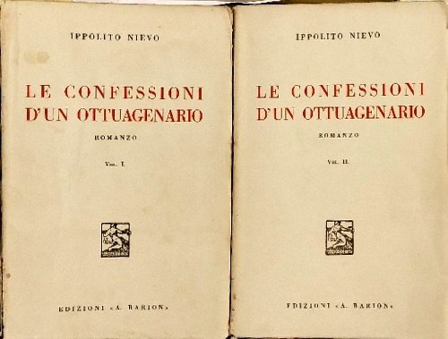 Le confessioni d'un ottuagenario.