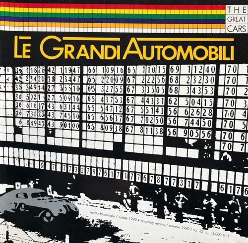 Le Grandi Automobili. Rivista trimestrale. N. 32, estate 1990. | Immagine principale
