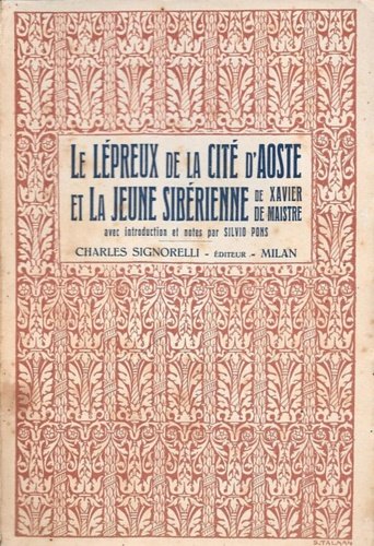Le lépreux de la cité d'Aoste et la jeune sibérienne. | Immagine Gallery 2