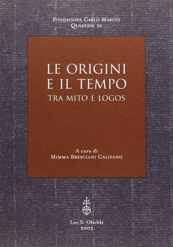 Le origini e il tempo tra mito e logos. «Mito … | Immagine Gallery 2