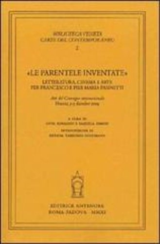 «Le parentele inventate». Letteratura, cinema e arte per Francesco e …