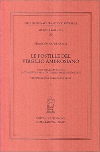 Le postille del Virgilio Ambrosiano.