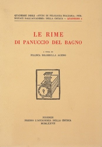 Le Rime.