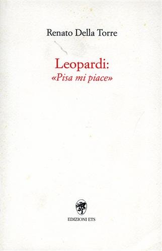 Leopardi "Pisa mi piace".