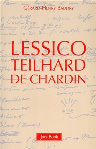 Lessico Teilhard de Chardin.