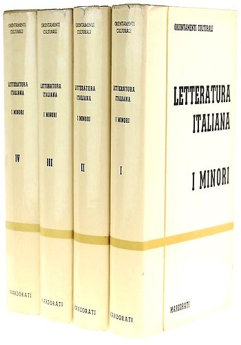 Letteratura Italiana. I Minori. | Immagine Gallery 2