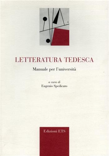 Letteratura tedesca. Manuale per l'Università.