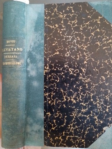 Leviatano. Catania, Cav. Niccolò Giannotta Editore 1899, Biblioteca Popolare Contemporanea. …