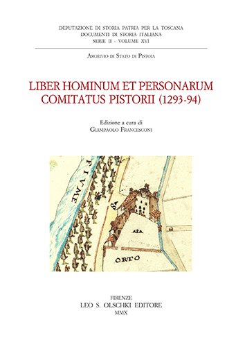 Liber hominum et personarum comitatus Pistorii (1293-94).