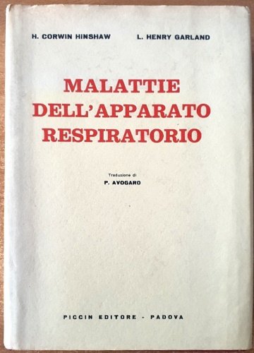 Malattie dell'apparato respiratorio.