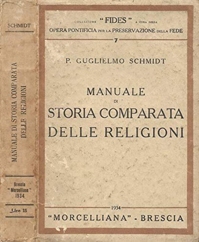 Manuale di storia comparata delle religioni.