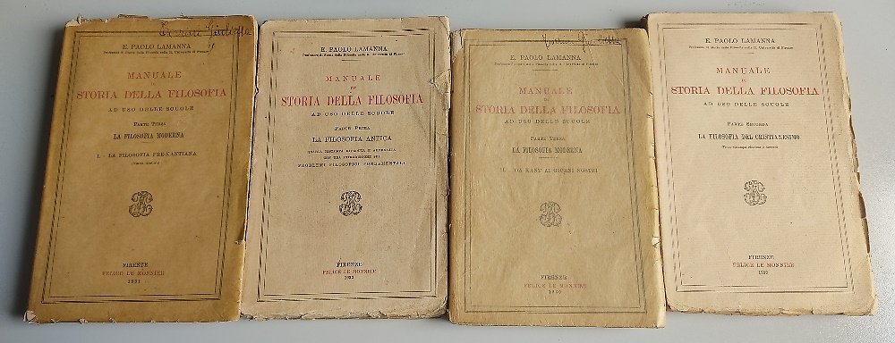 Manuale di storia della filosofia ad uso delle scuole. Parte …