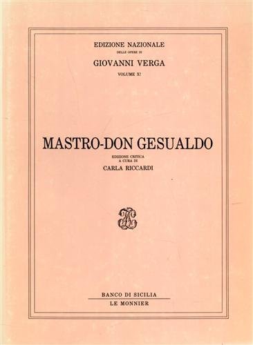 Mastro Don Gesualdo.