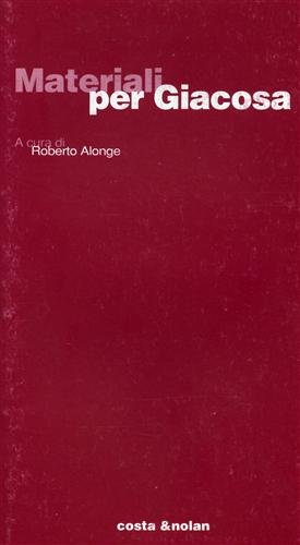 Materiali per Giacosa. | Immagine Gallery 2