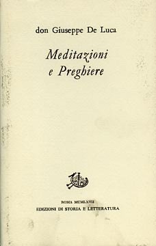 Meditazioni e preghiere.