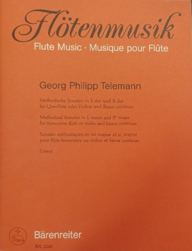 Methodical Sonatas in E major and Bb major for transverse …