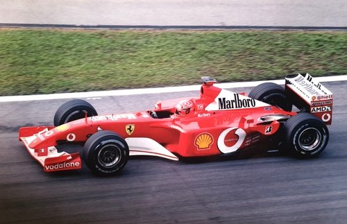 Michael Schumacher Ferrari F-2001/B GP Malesia 2002. Original Photo Paper. … | Immagine principale