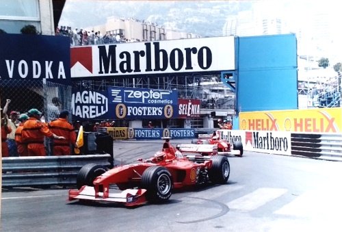 Michael Schumacher Ferrari F1 2000. GP Montecarlo 2000. Original Photo …