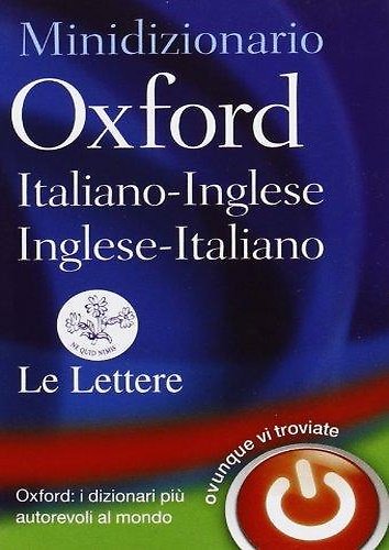 Minidizionario Oxford italiano-inglese, inglese-italiano.