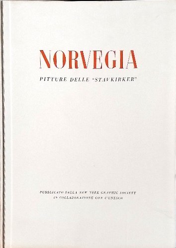 Norvegia. Pitture della "Stavkirker".