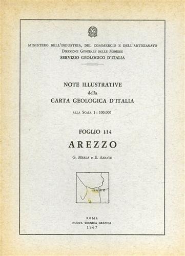 Note illustrative della Carta Geologica d'Italia F°114. Arezzo.