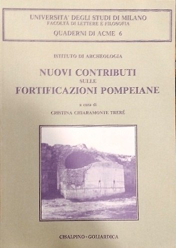 Nuovi contributi sulle fortificazioni pompeiane.
