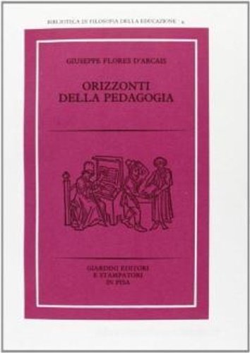 Orizzonti della pedagogia.