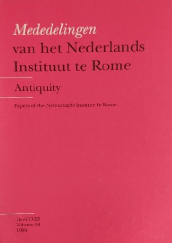 Ostia Antica. Antiquity. Papers of the Netherlands Institute in Rome, …