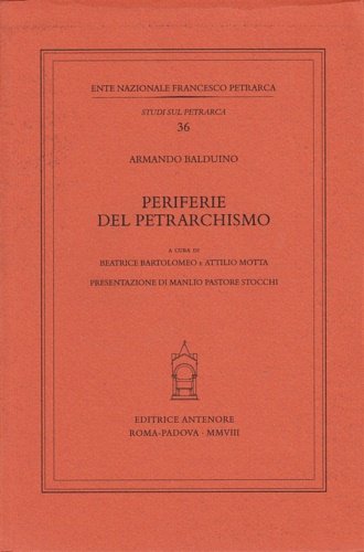 Periferie del petrarchismo.