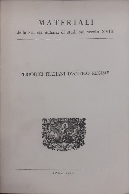 Periodici italiani d'antico regime. | Immagine principale