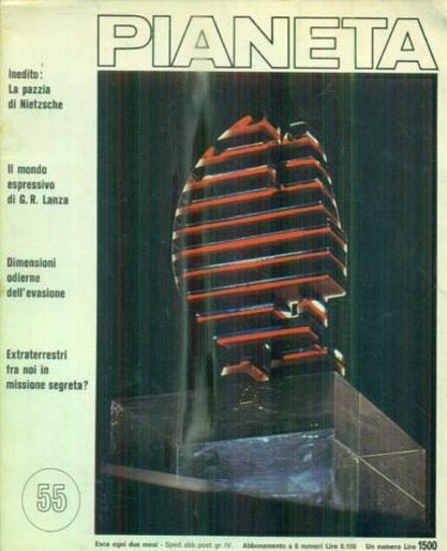 Pianeta. Numero 55. Franco Torriani, Eat Art. Gruppo ricerche Pianeta, …