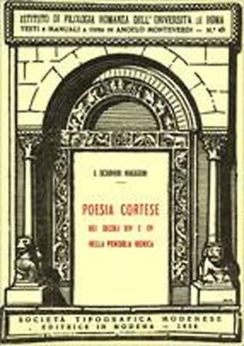 Poesia cortese dei secoli XIV e XV nella Penisola iberica.