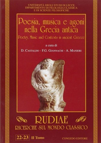 Poesia, Musica e Agoni nella Grecia Antica. Poetry, Musica and …