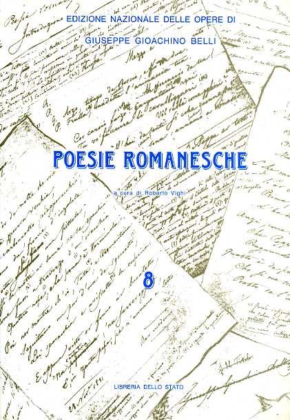 Poesie Romanesche. Vol.VIII.