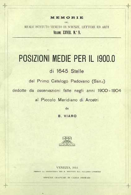 Posizioni medie per il 1900 di 1645 Stelle del Primo … | Immagine Gallery 2