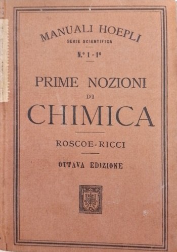 Prime nozioni di Chimica.
