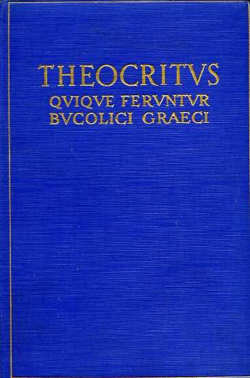 Quique feruntur bucolici graeci.