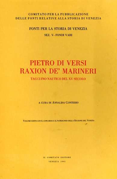 Raxion de' marineri. Taccuino nautico del XV secolo.