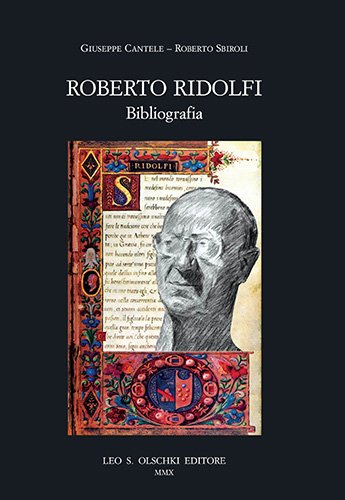 Roberto Ridolfi. Bibliografia.