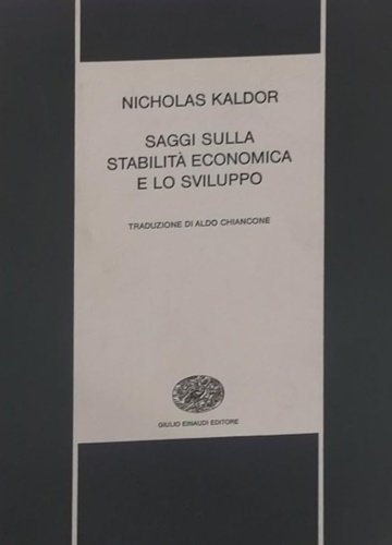 Saggi sulla stabilità economica e lo sviluppo.