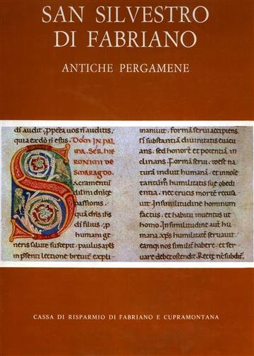 San Silvestro di Fabriano. Antiche pergamene.